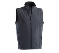 Smanicato giubbotto softshell pile uomo donna gilet giacca da lavoro invernale