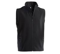 Smanicato giubbotto softshell pile uomo donna gilet giacca da lavoro invernale