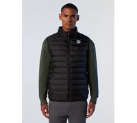 SMANICATO Jacket NORTH SAILS GIACCA GILET SKYE VEST 603221 BLACK NERO 2023