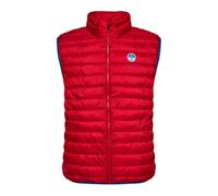 Smanicato North Sails Crozet Vest Gilet Sportivo Uomo Sintetico Rosso