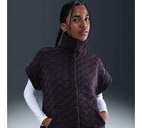 Smanicato oversize in jacquard Nike Phoenix Fleece - Donna - Viola XL (IT 52-54)
