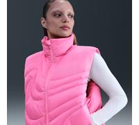 Smanicato oversize in piumino Nike Swoosh Series - Donna - Rosa
