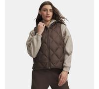 Smanicato Under Armour Legend Down da donna Peppercorn / Kona Marrone XXL