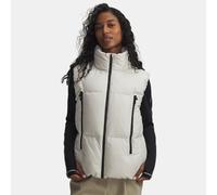 Smanicato Under Armour Limitless Down Puffer da donna Summit Bianco / Nero XL
