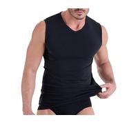 Navigare Canottiera Uomo 575 Smanicata Scollo a V Cotone Bi-elastico con Logo Multicolore M