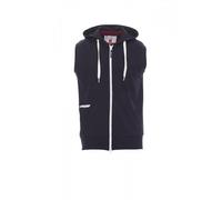 SMANICATO UOMO PAYPER BOXER FELPA CON CAPPUCCIO SENZA MANICHE GILET 80% COTONE