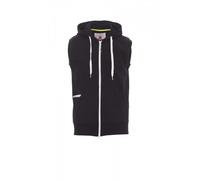 SMANICATO UOMO PAYPER BOXER FELPA CON CAPPUCCIO SENZA MANICHE GILET 80% COTONE