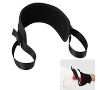 Smaoqingji Cintura Sollevamento Pesi Hip Thrust Belt - 1 Pezzo, Nero, Pilates di Peso Butt Trainer Spinta Dell'anca, Allenamento a Ponte Antiscivolo dei Manubri per i Glutei Ponti in Vita