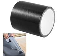 Smaoqingji Pelle Adesiva Per Riparazioni - Nero, 1 Rotolo, 10cmx 10m, Kit la Riparazione Della Sintetica Autoadesiva, Toppe Autoadesive, Ripara Divano Sedili Dell'auto Mobili Divani Borse