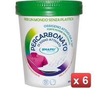 SMAPIU 3 KG - PERCARBONATO COLORATI GR.500 IN 6 CONFEZIONI cura casa e persona