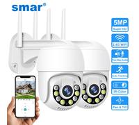 Smar 1080P Cloud Storage Telecamera IP PTZ wireless Speed Dome Telecamere di sicurezza CCTV Telecamera esterna ONVIF Audio bidirezionale P2P WIFI