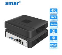 Smar H.265 CCTV NVR 8CH 9CH 16CH 32CH Per 5MP 4K Telecamera IP Supporto Face Detection Email Alart Video DVR Registratore XMEYE APP Onvif