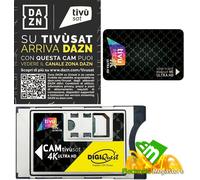 SMARCAM CON SCHEDA TIVU'SAT PER TV O DECODER CON SLOT COMMON INTERFACE HD
