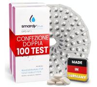 smardy 100 DPD1 Pastiglie Fotometro, Compresse di Prova Cloro Libero