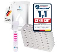 smardy 120 pastiglie test rapido pH & cloro (60x Phenol Red + 60x DPD1) con provetta - per piscina, spa, pozzo, acquario e acqua potabile - kit analisi acqua Made in Germany, fino a 10 anni di durata