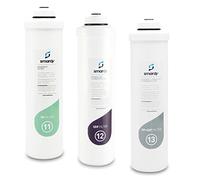 smardy 3x filtri per l'acqua sostituzione filtro set Nr. 11 | 12 | 13 per Sistema Filtrazione Acqua smardy PRO 190