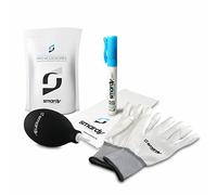 smardy 4in1 Set di Pulizia - 10ml SprayPen con ROGGE Sensor Cleaner, Pompetta, Paio di Guanti Antistatici, Panno in Microfibra per Fotocamere DSLR Lenti