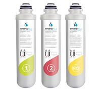 smardy blue 3in1 Set di filtri di ricambio - per sistemi a osmosi inversa R100 miran, xiva, noura e zagora - sostituzione ogni 12 mesi - acqua pulita e fresca senza casse d'acqua