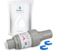 smardy Regolatore di pressione per osmosi inversa, tubo dell'acqua 1/4", riduttore di pressione 2,75bar, limitatore di pressione acqua per frigorifero side by side, distributore acqua