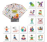 Smarfer - Adesivi con pittogrammi per bambini | 160 adesivi con pittogrammi per bambini; attività illustrate per routine e pianificazione quotidiana