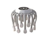 Smart 20-Claw Electric Head Massager Scalp|5 Smart Modes|Wireless 360° Deep Intelligent Octopus Massage|Head Massager, Hair Scalp Relaxation, Fatigue Relief (White)