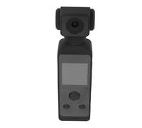 Smart Action Camera, Fotocamera Tascabile con Obiettivo Rotante HD 5K 30FPS da 1,3 Pollici a 270° con Microfono, Fotocamera Impermeabile per Ciclismo, Moto, Vlogging e Streaming