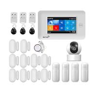 Smart Alarm GSM Wireless Antifurto Di Allarme Di Sicurezza Domestica Con IP Carema Compatibile,Espandibile(Medium)