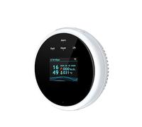 Smart Allarme GAS GPL Perdita Perdita Fuoco Temperatura Calore 70DB Sensore Rilevatore Di Allarme Impostazione Scena Con Regolatore Valvola,Controllo completo dell'allarme(1 PCS)