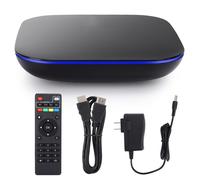 Smart Android TV Box con uscita HD 4K/8K, processore Octa Core, WiFi 6, Bluetooth, USB 3.0, decodifica H.265 e connettività Ethernet per una