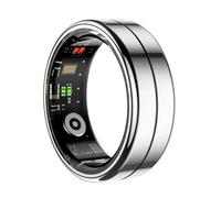 Smart Anello Fitness Tracker Health Monitor Sonno Cuore Grado Sangue Sonda Nero