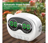 Smart Automatic Watering System Plant Waterer for 10 Potted Plants 1000ml Flow Waterproof DIY Drip Irrigation System Kit with LED Display Programmable Timer Plant Watering Device