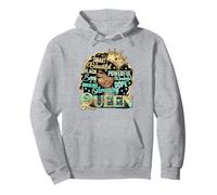 Smart Bella Nero Potente Melanina Sista Donna Nera Felpa con Cappuccio