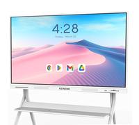 Smart Board Interattiva per Classe, 55" 8+128 GB Lavagna Elettronica Digitale Integrata Google EDLA Certified Android 14 OS - 4K Touchscreen Smartboard per Home Office School Studio Display