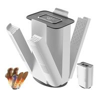 Smart Boot Dryer 4 braccia guanto asciugatrice & Boot Warmer con touch screen digitale 3 impostazioni timer e controllo della temperatura a 2 velocità 360 ° circolazione dell'aria calda per stivali