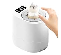 Smart Bottle Warmer, Regolabile Temperature Breastmilk Heater, 6 x 4 Inches Sterilizer with Timer, Electric Fast Heating Device, portatile Steamer with Modern Style, Nursery Tool for Hotel Travel