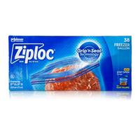 SMART BUNDLES Sacchetti per congelatore Ziploc: confezione da 38 pezzi per la massima comodità, 26,8 cm x 27,3 cm, ZD1100