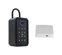 Smart Cabinet Cassaforte Impermeabile Outdoor Lock Box Ctronic Keybox Securi Wall Key Box Home Key Box con - Ideale per accesso sicuro e nizat