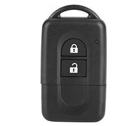 Smart Car Key Shell, Yctze 2 Button ABS Car Remote Flip Key Fob Case Sostituzione Smart Cover Shell sostituzione per Nissan Micra/X-Trail/Qashqai/Note/JUKE/Parthfinder per nissan micra schaltknsufrahm