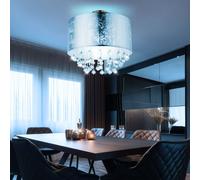 Smart Casa RGB LED Coprire Lampada Ess Camera Cristallo Luce Alexa Google App [EEK: F]