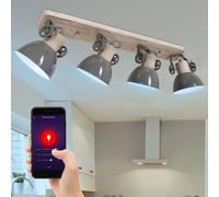 Smart Casa RGB LED Soffitto Luce Dimmerabile Google App Alexa Lampe Spots Mobili [EEK: F]