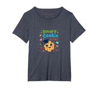 Smart Cookie in Pre-K: Risultato educativo Carino Maglietta, Donna Plus-Size, Pervinca, 6X