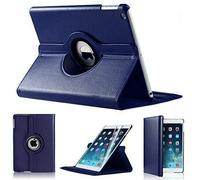 Lobwerk - Custodia per Apple iPad 10.2" 2019, Girevole a 360° Blu Blu