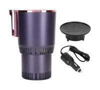 Smart Cup Cooler e Riscaldatore per Auto, 2-in-1 Tazza da Viaggio con Controllo Touch e Display Digitale (Oro Rosa)