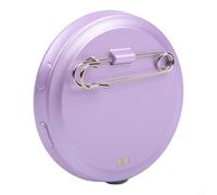 Smart Cyber Badge con display HD da 1,7", 6.0, 30 ore, display elettronico fai da te per anime (viola)