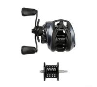 Smart DC - Bobina da baitcasting con generazione di energia automatica, bobina in alluminio 7075 per un lancio liscio e lungo, design leggero da 164 g, rapporto di trasmissione 7,1: 1, allarme clicker