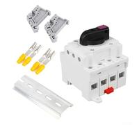 Smart DC Interruttore di disconnessione solare PC Housing 32A per circuiti fotovoltaici con design ignifugo e lunga durata elettrica
