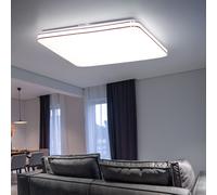 Smart Deckenpanel Plafoniera Luci Soggiorno Luce Diurna Cct LED Dimmer L 49cm