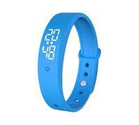 Smart Defeat Alarm Bangle Silenzioso Sveglia Casual Fit Salute Osservare Lunga Durata della Batteria Piano Impermeabile Gruppo