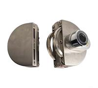 Smart Design - Serratura a impronta digitale per 8 porte in vetro spesso 12 mm, offre soluzioni di sicurezza affidabili (doppia porta)