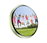 Smart Digital Badge, Touchscreen Photo Pin, Digital Display Badge with GIF & Photo Transfer, Wearable Badges Accessory, Tech Badges with Interactive Display, Workplace Business Nurse Employee Fans